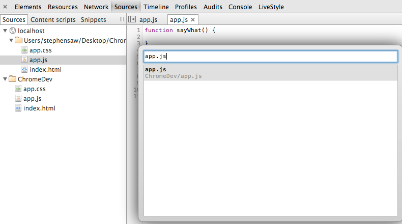 Select a local file to map Select a local file to map