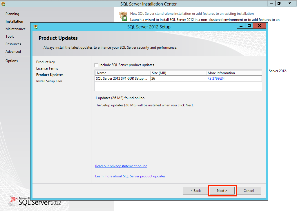 Product updates Product updates