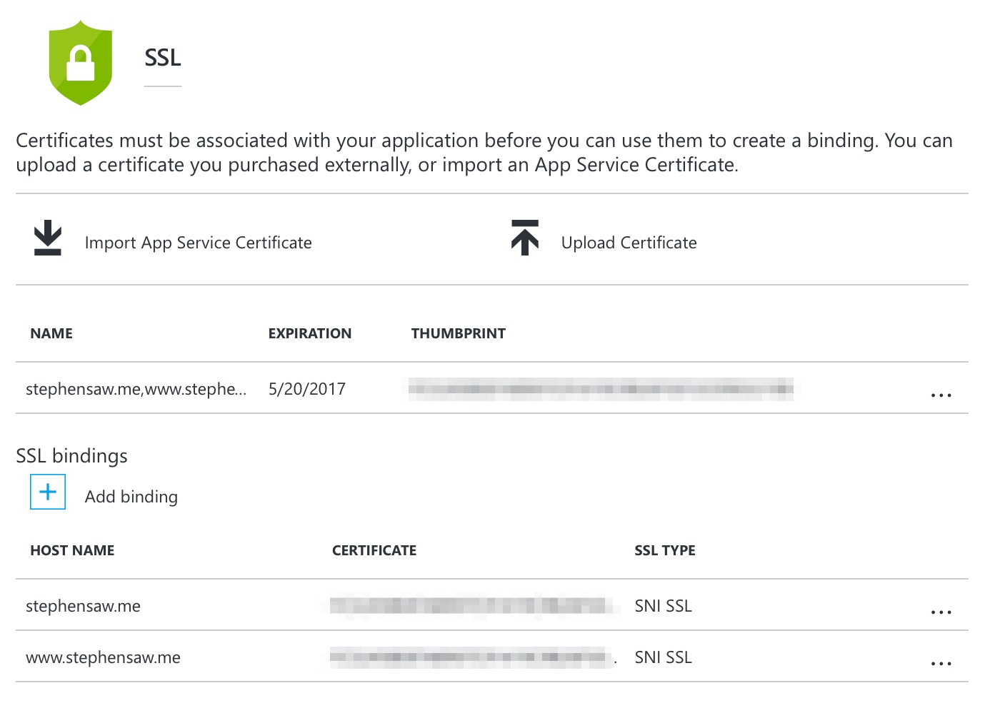 SSL Configured SSL Configured